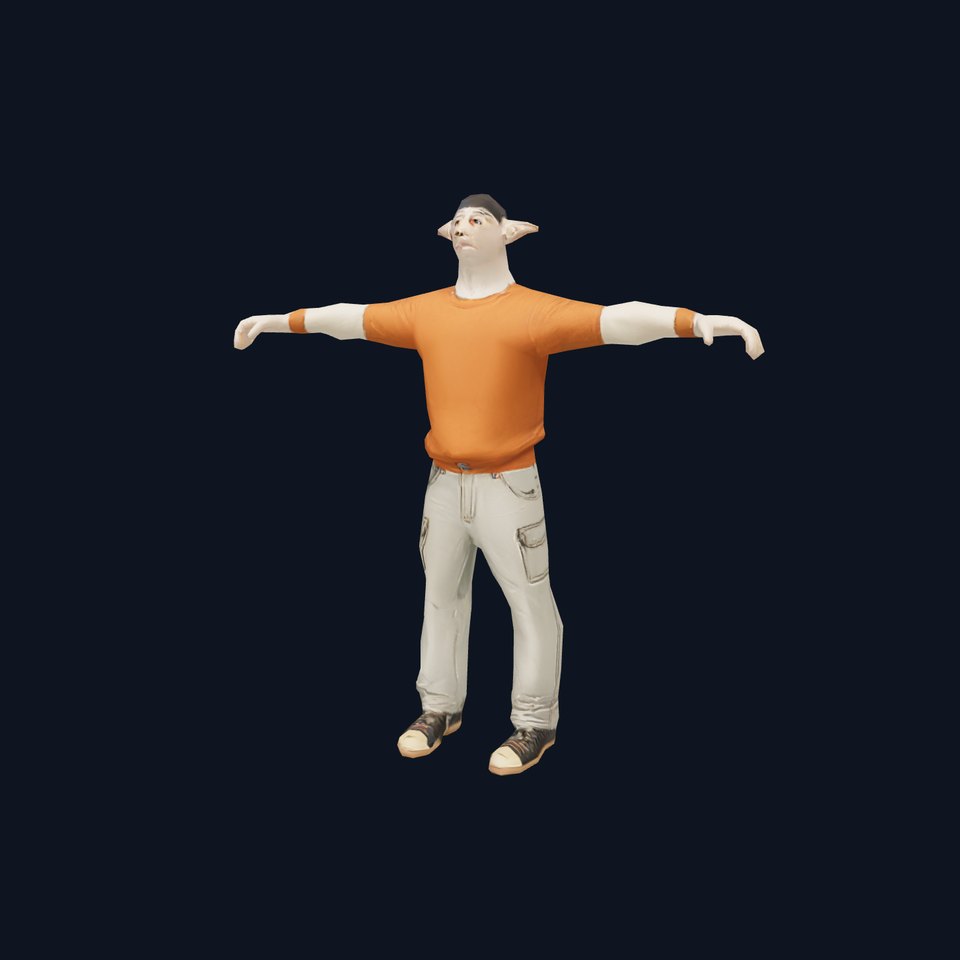 Fantasy Elf Character Model Pack with Casual Outfit